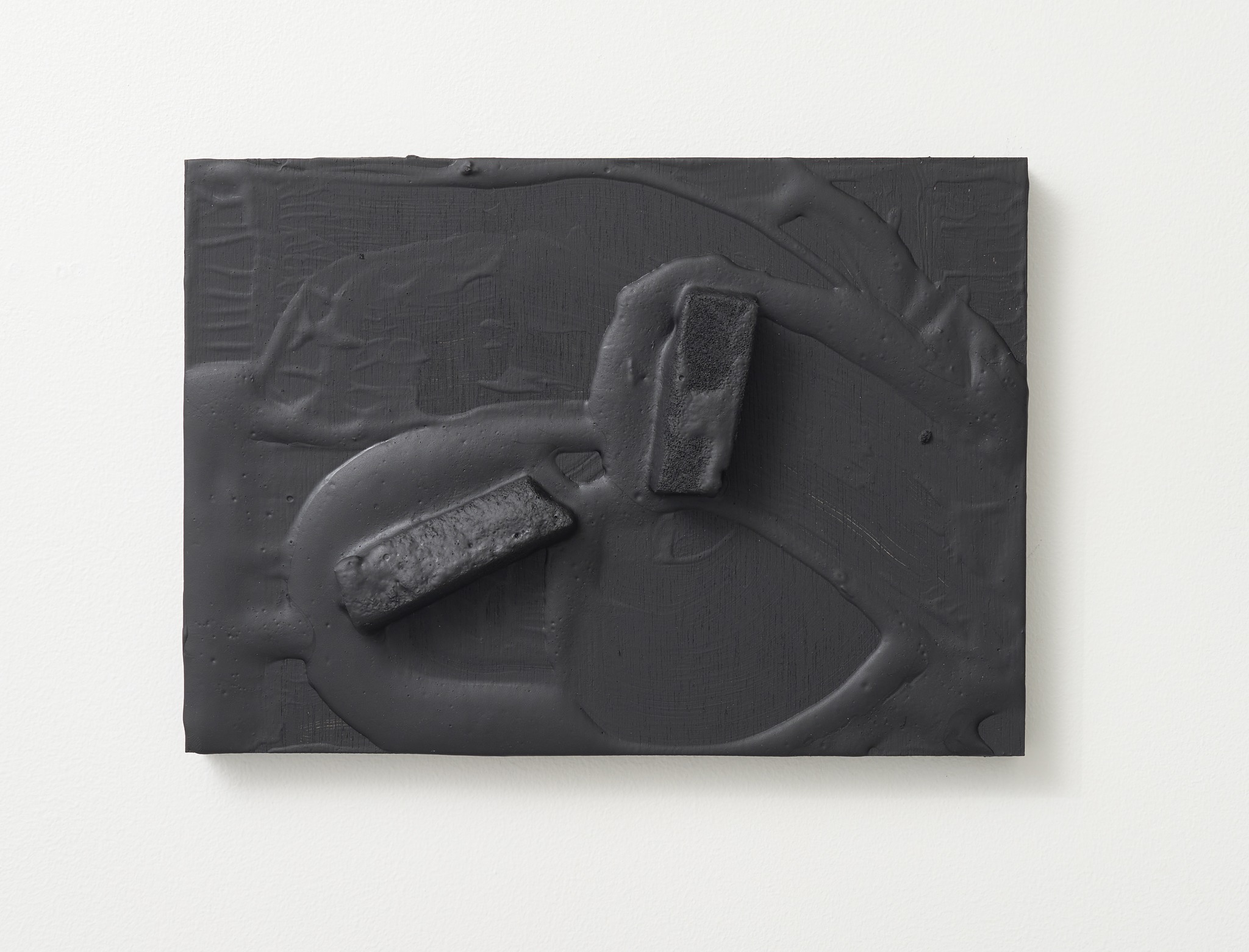 oil spill, 2024. 5 × 8 in. (12.7 × 20.3 cm)